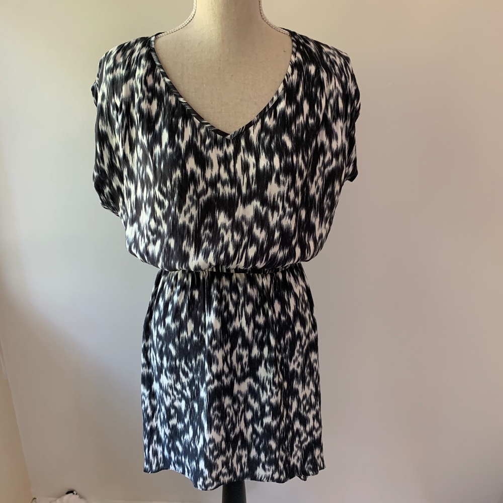 Express Black and White Dress SZ. XS
